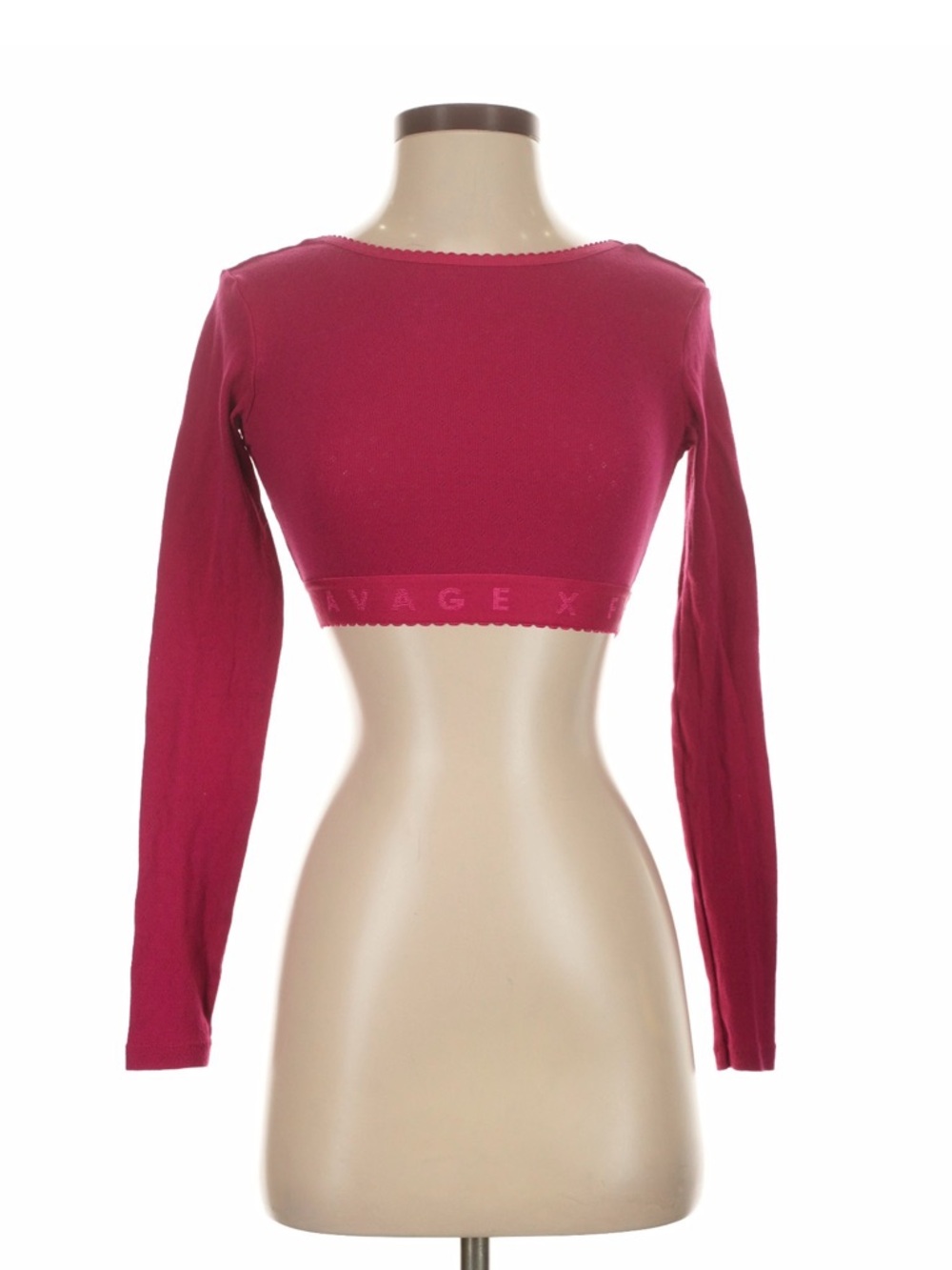 NWT ✨ SAVAGE X COTTON JERSEY CROP TOP